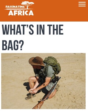 whats in the bag fascinating africa